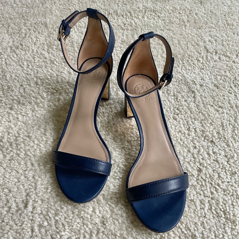 Tory Burch Cecile 55mm Sandal Navy